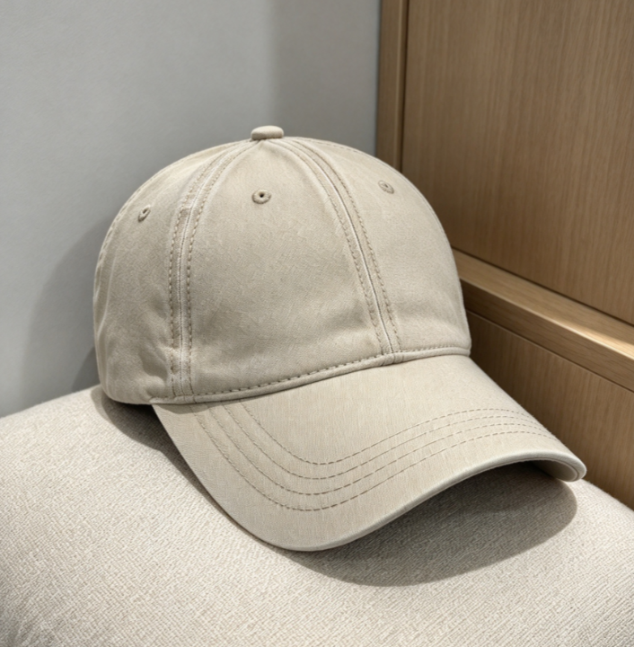 Six-Panel Low-Profile Washed Baseball Cap