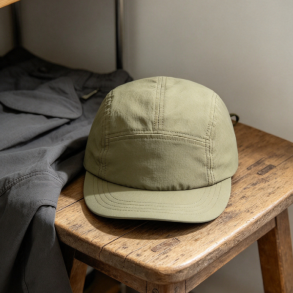 Five-Panel Short-Brim Casual Baseball Cap