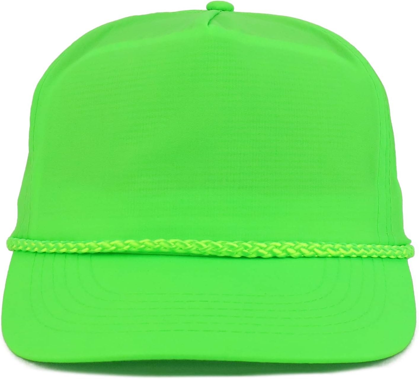 Five-Panel Neon Nylon Crinkle Cap - Image 2