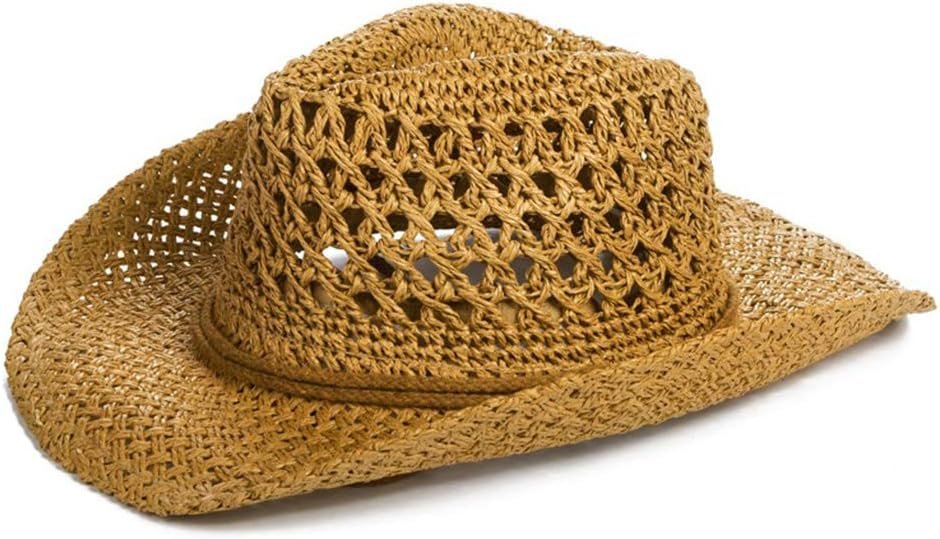Floppy Straw Sun Hat Unisex Packable Summer Beach Hat - Image 2