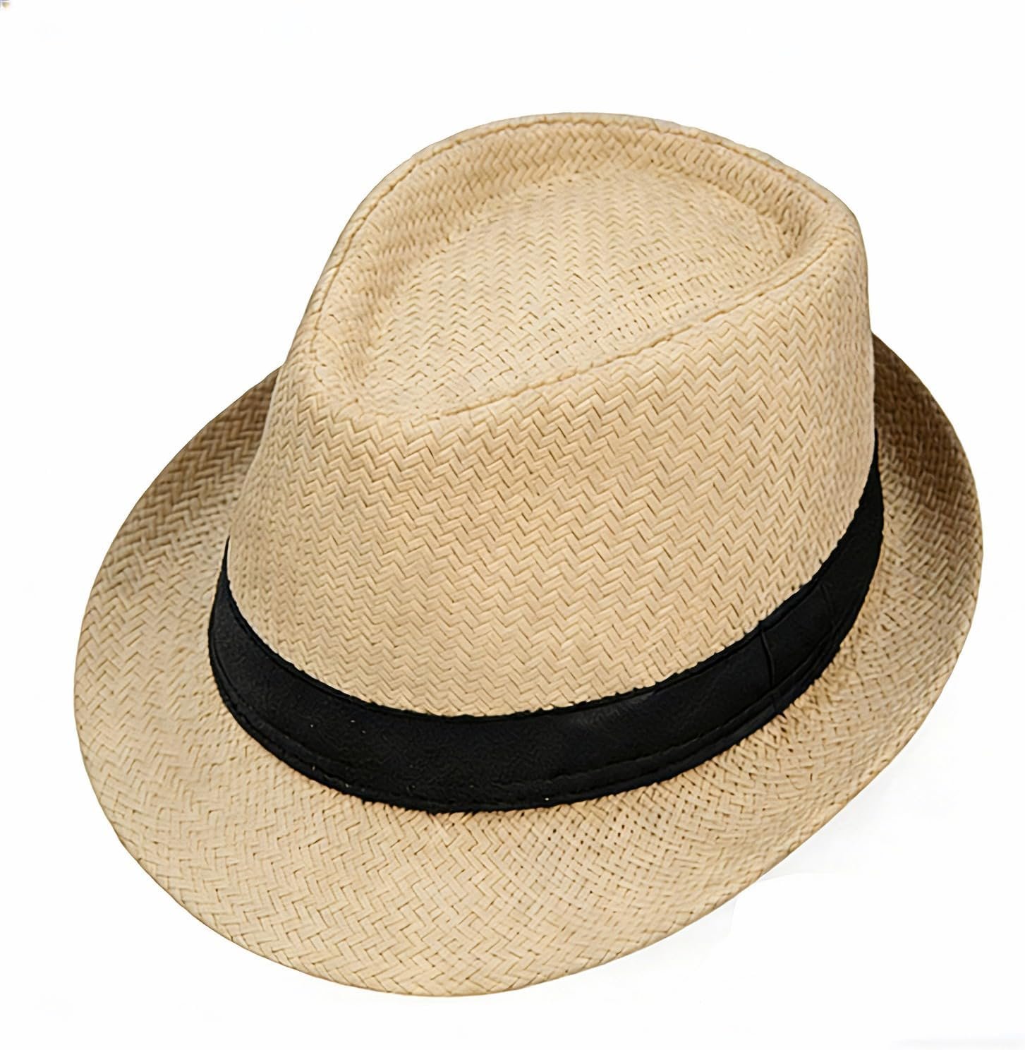 Classic Straw Sun Hat for Men Summer Beach Travel Outdoor - Image 2
