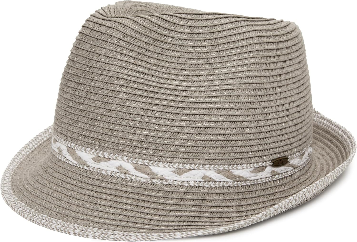 Adjustable Short Brim Packable Straw Sun Hat for Women - Image 2