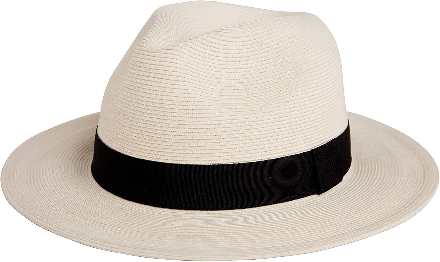 Fine Braid Straw Beach Sun Hat Wide Brim Lightweight Summer Hat - Image 2