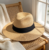 Wide Brim Straw Sun Hat for Women Beach Travel Summer
