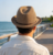 Packable Short Brim Straw Sun Hat for Women Adjustable Beach Hat