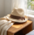 Short Brim Straw Hat Breathable Packable Summer Sun Hat