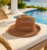 Retro Woven Straw Sun Hat Lightweight Breathable Summer Beach Hat
