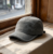 Low-Profile Five-Panel Corduroy Short-Brim Baseball Cap